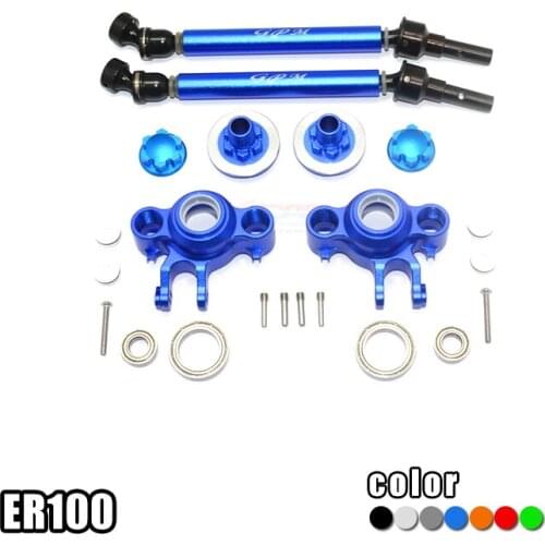 GPM TRAXXAS E-REVO 56087-1 upgraded to E-REVO 2.0 axle / steering cup / combiner power kit - set