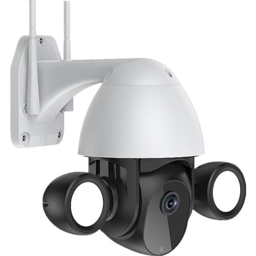 Tuya 3MP Surveillance Cameras With WIFI IP Video Recorder Smart Floodlight Garden Security CCTV Video Camera PTZ IR IP66 AI