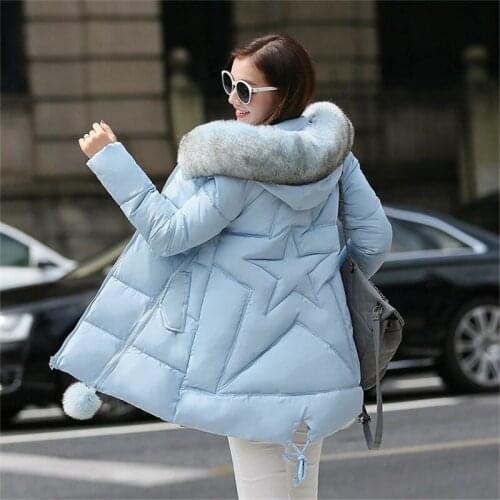 New winter jacket women long coat female ladies overcoat Parka fur collar Cotton Padded Warm Coat Plus Size High Quality Y25