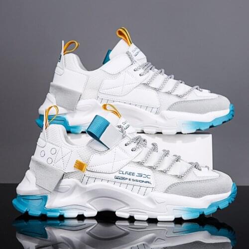 Mens Casual Sneakers Breathable Light Sports Platform Running Shoes for Men Tenis Masculino Trainers Zapatos Hombre Chaussure