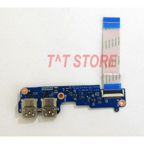 Original for HP 15-CS0064ST 15-CS0061ST 15-CS0051WM 15-CS SERIES USB PORT BOARD with cable DA0G7BTB6D0 free shipping