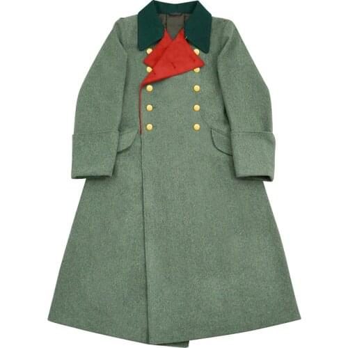 GUGA-001 WWII German M36 Heer General fieldgrey wool Greatcoat