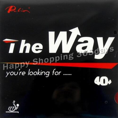 Palio official the way table tennis rubber pimples in sticky fast attack with loop for table tennis racket game