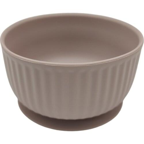 Food Grade Silicone Baby Suction Bowl Waterproof Tableware Non-Slip Children Dinner Plate Infant Learning Feeding Dish