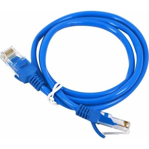 Durable Blue RJ45 for CAT5E for CAT5 Ethernet Internet Network Patch LAN Cable Cord