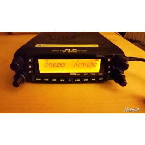 2005A TYT TH-9800 Plus Walkie Talkie 50W Car Mobile Radio Station Quad Band 29/50/144/430MHz Dual Display Scrambler TH9800