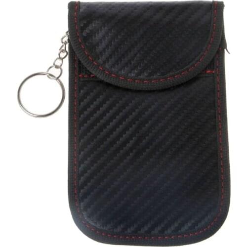 Faraday Bag Anti Theft RFID Key Fob Security Box Signal Blocking Pouch For Car