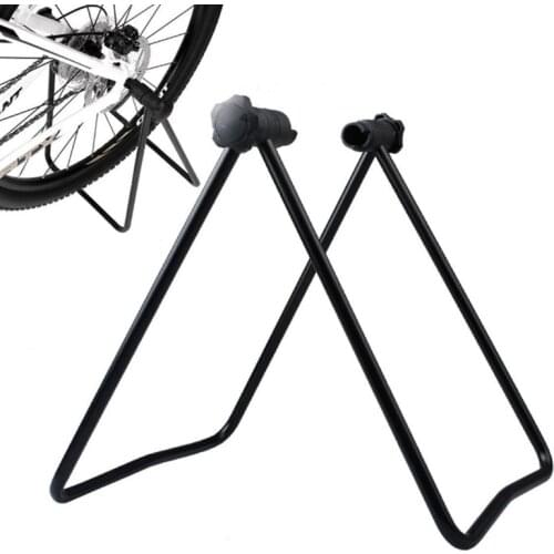 High Quality Universal Flexible Bicycle Bike Display Triple Wheel Hub Repair Stand Kick Stand For Parking Holder Folding