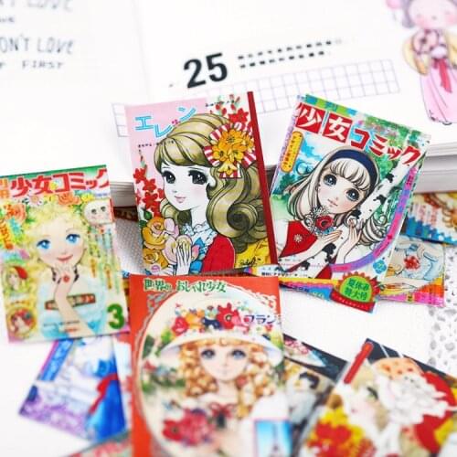 43pcs Anime girl stickers Cup notebook/Scrapbooking Stickers /Decorative Sticker /DIY Craft Photo Albums
