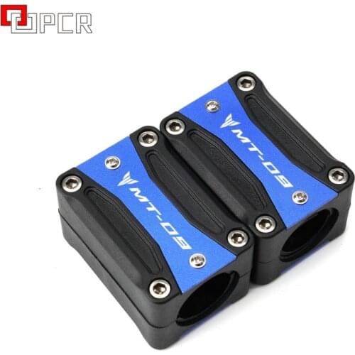 Engine Crash Bar Protection Bumper Decorative Guard Block For Yamaha MT07 FZ07 mt09 fz09 MT 07 09 XSR 700 900