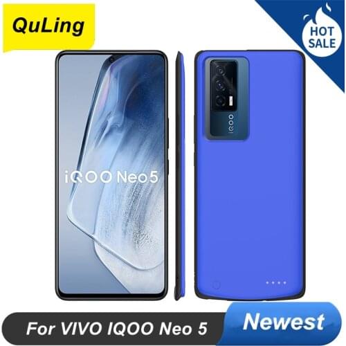 QuLing For VIVO IQOO Neo 5 Battery Case IQOO Neo 5 6800Mah Smart Bank Power Case For VIVO IQOO Neo 5 Battery Charger Case