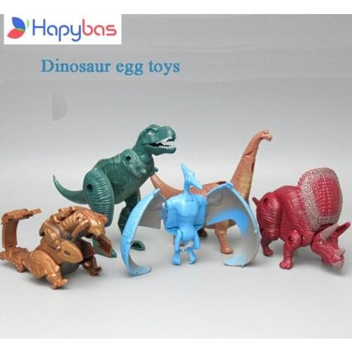 Random action figure mini Anime transformation monster dinosaur eggs deformation robot kids educational toys Christmas gift