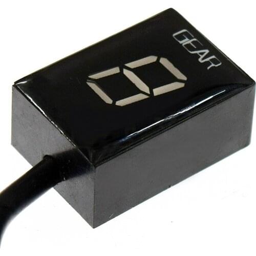 Motorcycle LCD Electronics 1-6 Level Gear Indicator Moto 6 Speed Digital Gear Meter For Honda CB600S CB 600S Hornet 2000 - 2002