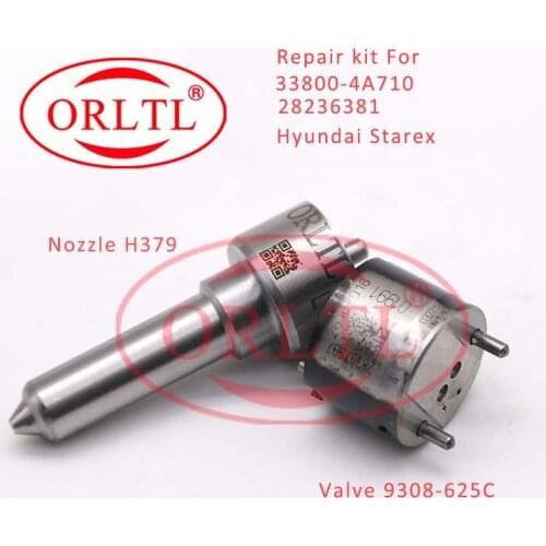 Injector Valve 9308-625C Nozzle H379 Repair Kit For Hyundai Starex 28236381 33800-4A700