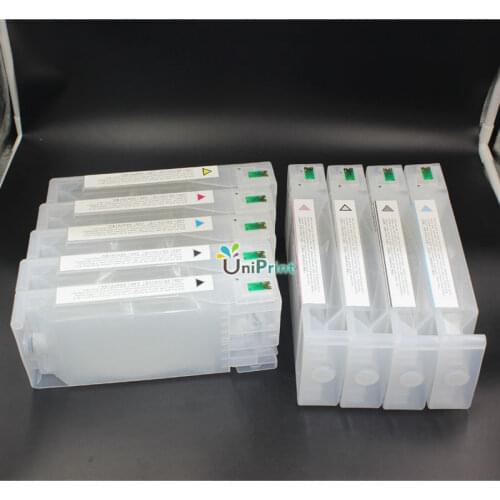 UP 350ml capacity 9 xrefill ink Cartridge compatible For epson 7890 pro7890 pro9890 with resettable chip and chip resetter