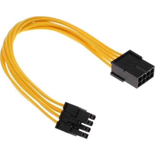 PCI-E 8-PIN Female To 8-PIN Male PCI Express Power CPU Extension Cable Wire