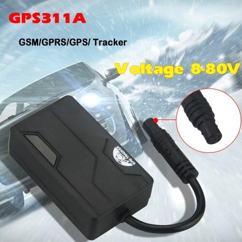 Mini GPS Tracker motorcycle waterproof tracker gps for electric scooter tracking gps311A-L GPS Car locator with Google Map move