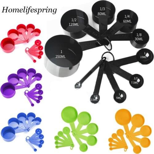 5/10pcs Kitchen Tools Measuring Spoons Set Teaspoon Coffee Sugar Scoop Cake Baking Measuring Cups Kitchen Cooking Baking Tools