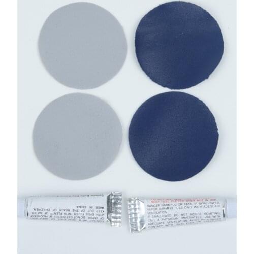 2 Set PVC Inflating Air Bed Boat Sofa Repair-Kit Patches Glue for Air Mattress 4pcs Patches + 2pcs Glue