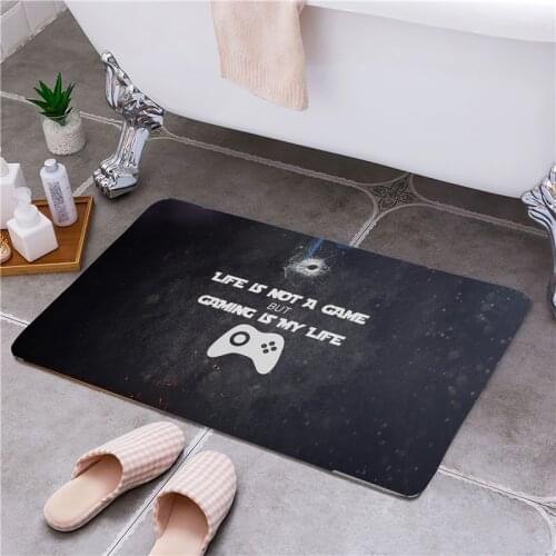 Game Entrance Door Floor Mat Door Mat Non-Slip Foot Pad Home Welcome Carpet For Hallway Bath Kitchen Doormat