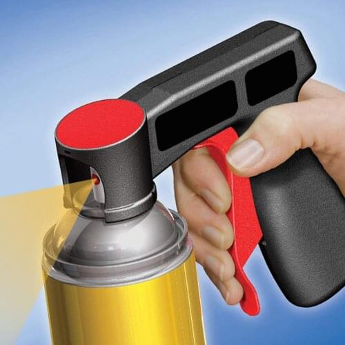 Plastic Full Grip Aerosol Spray Can Handle Paint Spray Gun for Car Repair, Easy to Use
