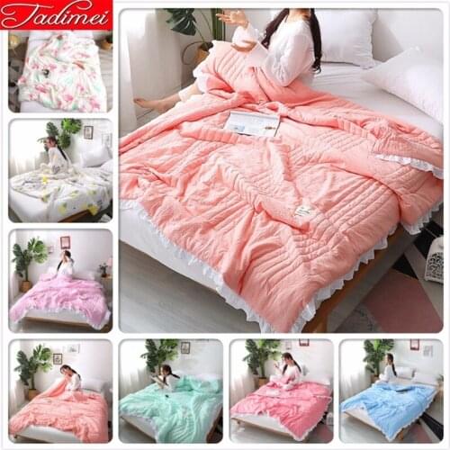 Tadimei Summer Blankets For The Bed