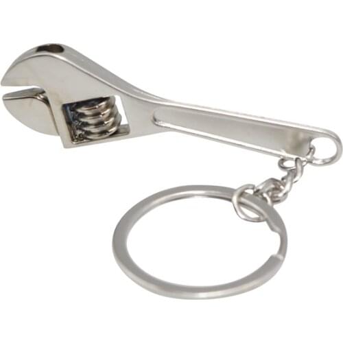 1 Pcs simulation wrench key ring Car ornaments Car decoration Gift key chain Car key ring Jewelry chain key ring Universal size