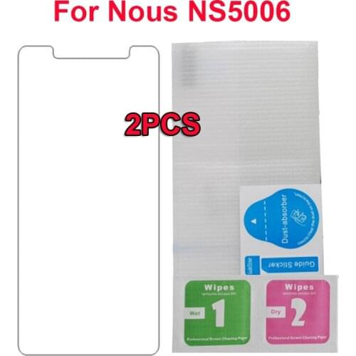 2PCS Screen Protector For for Nous NS5006 Explosion-proof Tempered Glass Film for Nous NS 5006 NS5006 Case Mobile Phone Glass