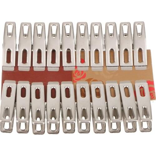 20x Bathroom Laundry Pins Clothespins Used for Shirt Trousers Socks Scarf Towel