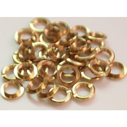 50pcs Metal Countersunk Nut Clock Movement Accessory DIY Clock kits