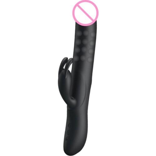 7 Vibration Modes Rabbit Vibrator G Spot Clitoral Stimulator 4 Frequency Rotation Massager Rechargeable Adult Sex Toy