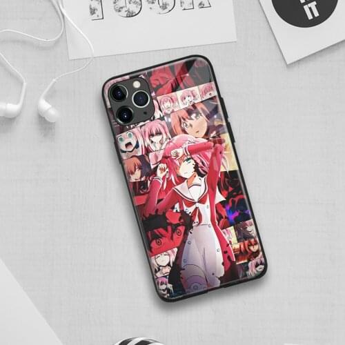 Munou Na Nana anime Soft Silicone Glass Phone Case for IPhone SE 6s 7 8 Plus X Xr Xs 11 12 Mini Pro Max Samsung