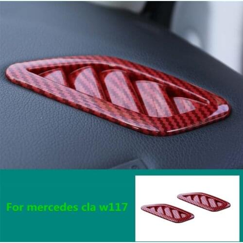 For mercedes cla w117 mercedes cla amg mercedes gla x156 amg cla 200 gla 200 accessories benz cla 250 Instrument outlet strip