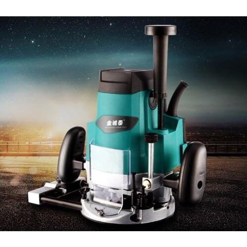 Electric milling machine woodworking trimmer wood slotting machine electric milling machine