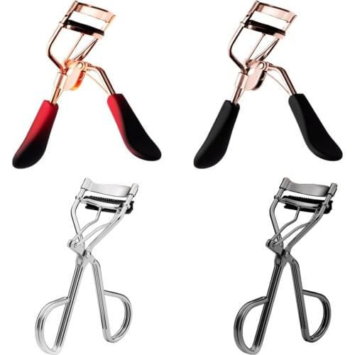 Hot Sale Eyelash Curler Professional Eyelash Curler False Eyelashes Curling Clip With 6 Silicone Replacement Pads Makeup Tools