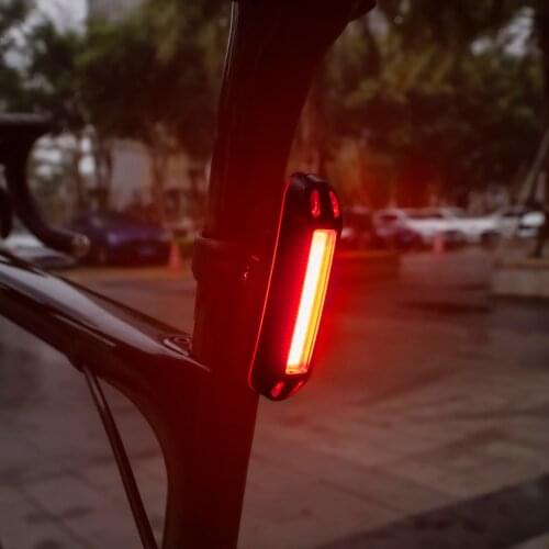 Taillight Light Accessories New Style LED Outdoor Light USB Rechargeable Bicycle Waterproof LED Charging Cycling Sensing Light