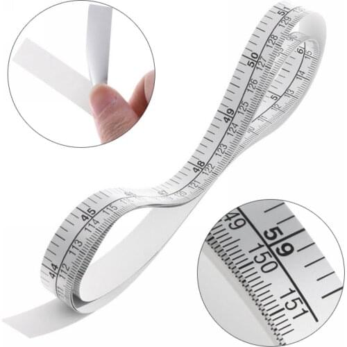 JX-LCLYL 151cm Self Adhesive Metric Measure Tape Vinyl Ruler For Sewing Machine Sticker