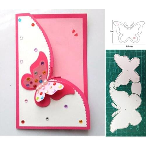Craft dies Metal Cutting Dies Layering Butterfly Scrapbooking dies Decoration Embossing die cut Handcraft Dies Cutting new 2021