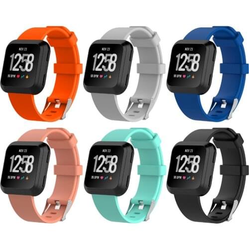 Gosear Fashion Silicone Watchband Wristband Wrist Band Watch Strap Bracelet Belt for Fitbit Versa Smart Watch Gadget Accessories