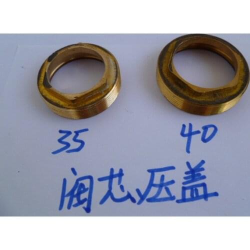 Faucet spool gland full copper gland 35 40 spool pressure cap faucet accessories