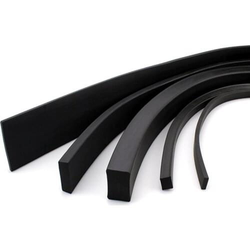 10M Foaming EPDM rubber seal strip Square Oblong 5 6 8 10 mm Oring line cord Foamed EPDM spange rubber molding