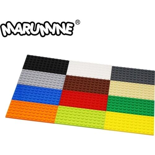 MARUMINE 3028 plate 6 x 12 Building Block Base Plate Creator MOC Classic Bricks Construction Educational Toys For Kids