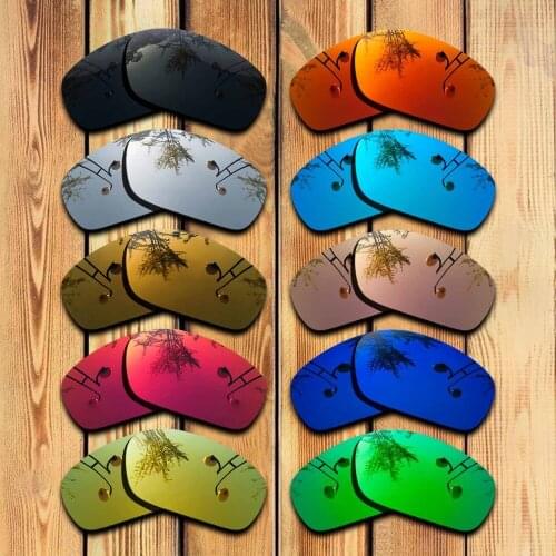 100% Precisely Cut Polarized Replacement Lenses for Jawbone Sunglass - Many Colors