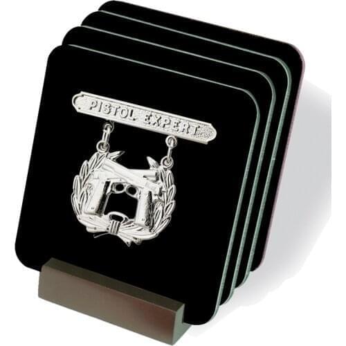 YL Full Moon Promotion US Marine Corps USMC Class A Qualification Chapter Metal Badge High Light Edition