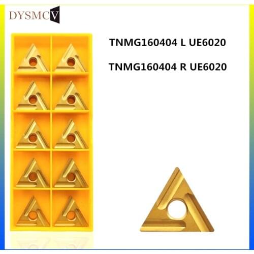 TNMG160404 L UE6020 TNMG160404 LR UE6020 external turning tool Cabide insert blades for CNC lathe tools