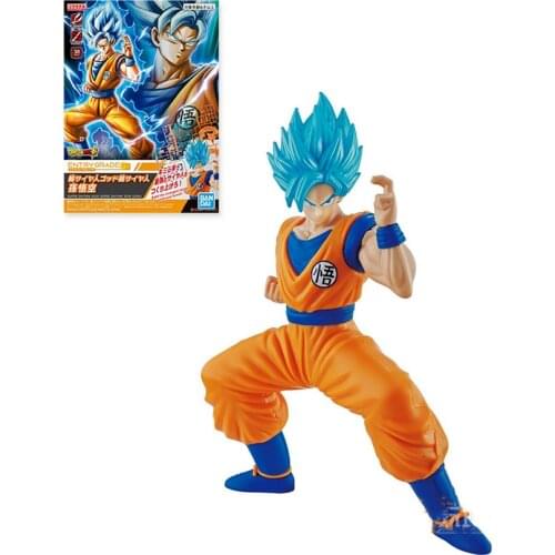 Bandai Assemble Model Dragon Ball Anime Figures Kids Toys ENTRY GRADE EG PVC Son Goku Action Figures Collection Dolls Boys Gifts