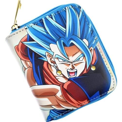 High Quality PU Leather Student Wallet Purse Round Zipper Wallets Mini Clutch Bag Coin Bag