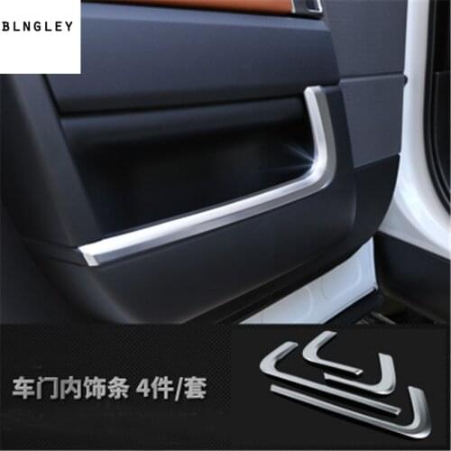 4pcs/lot ABS car door decoration cover for 2014-2017 Land Rover RANGE ROVER sport car accessories