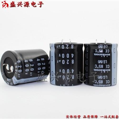 400v820uf 820uf400v original Japanese aluminum electrolytic capacitors LG Series Specifications: 35 * 40