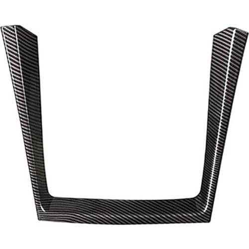 For X5 E70 2008 - 2013 Car Central Control Cup Holder Cover Trim Carbon Fiber Water Cup Holder Decor Frame Accessories